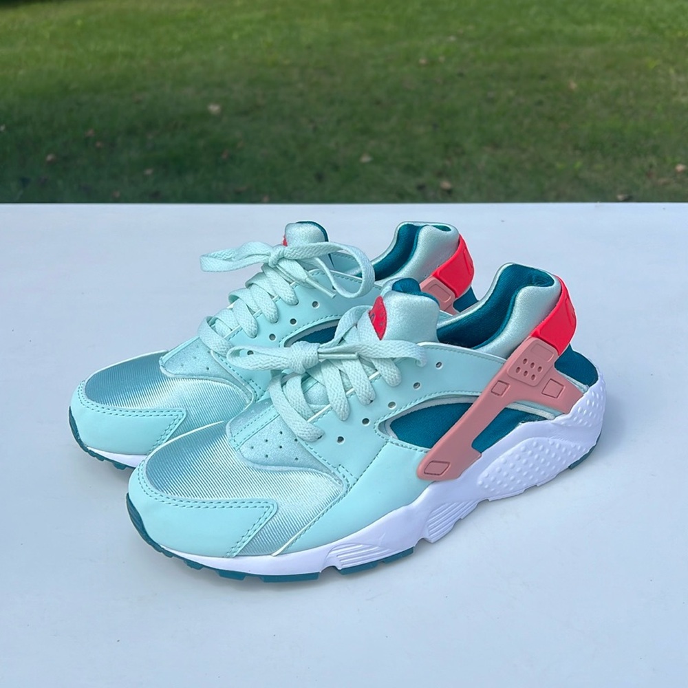 Nike Kids' Grade School Huarache Run Shoes - Jade